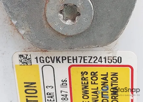 2014 Chevrolet Silverado 1500 Work Truck 1Wt from USA, damaged, VIN 1GCVKPEH7EZ241550